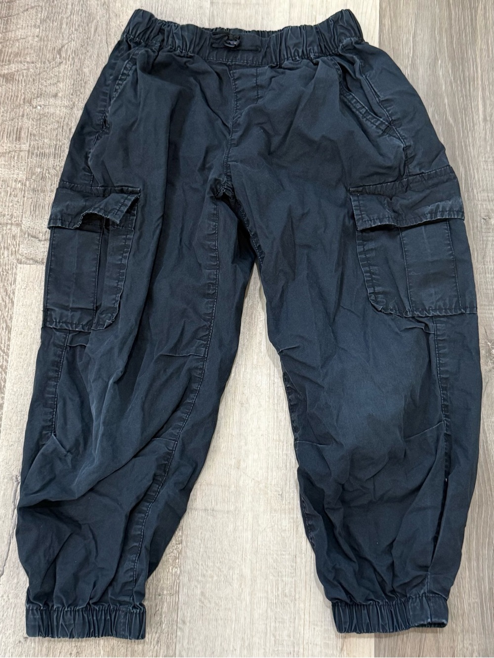 GAP Girls Black Cargo Jogger